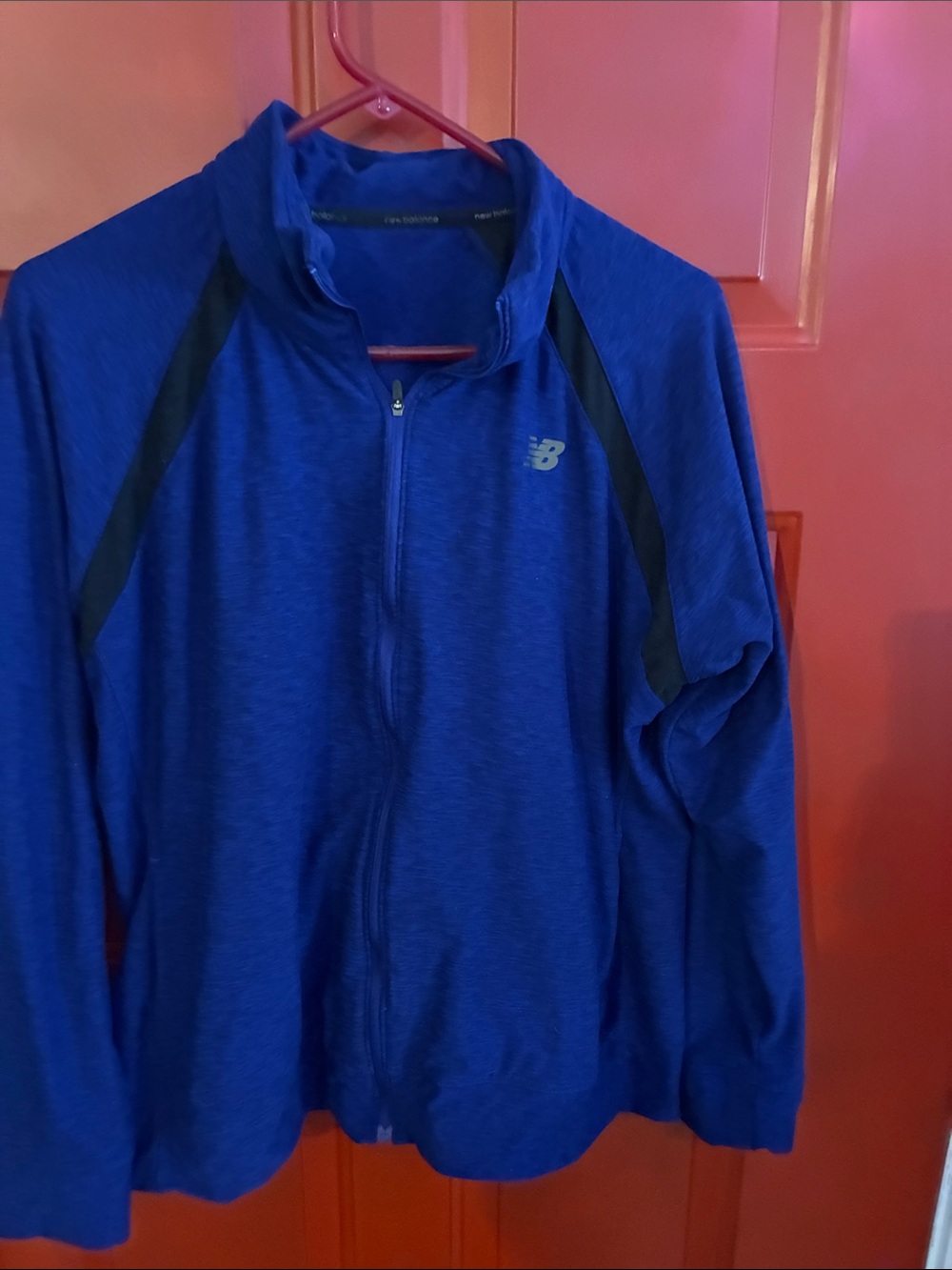 New Balance Men’s Royal Blue Full-Zip Performance Jacket